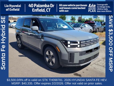 2026 Hyundai SANTA FE HYBRID SE