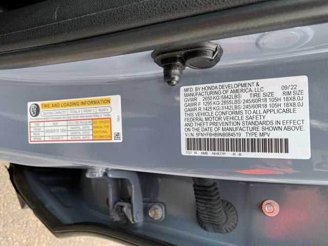 2022 Honda Pilot TrailSport